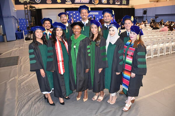 UCR Diversity Photo at graduation