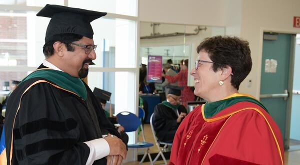 Rajesh Gulati at commencement